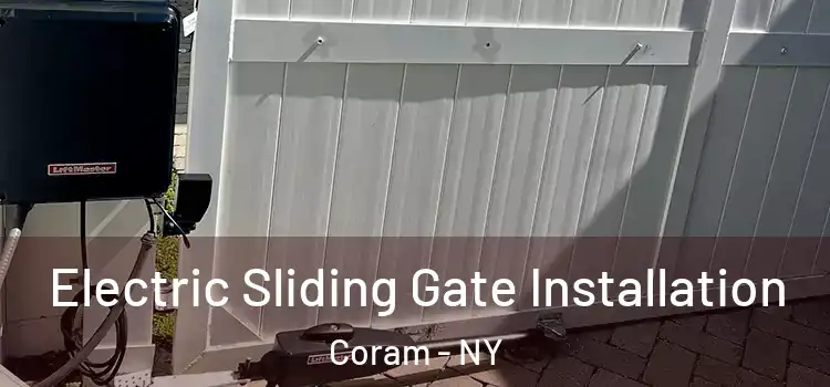Electric Sliding Gate Installation Coram - NY