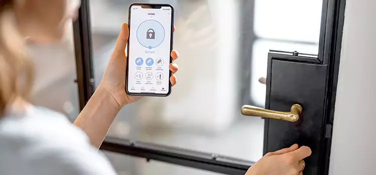 Fingerprint Door Lock Installation Coram
